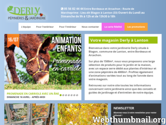 jardinerie-derly.com website preview