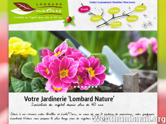lombardnature.fr website preview