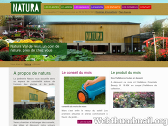 natura-jardinerie.fr website preview