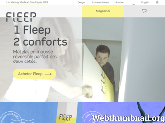 fleepbed.com website preview