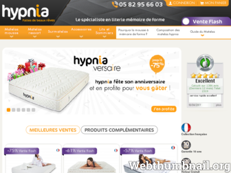 hypnia.fr website preview