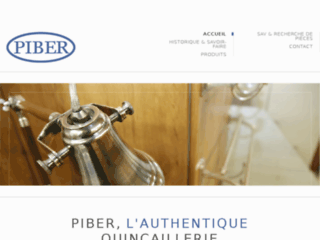 piber-quincaillerie.com website preview