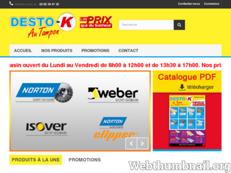 desto-k.fr website preview