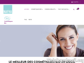 nafha.fr website preview