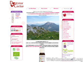 douceur-cerise.com website preview