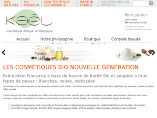 kael-cosmetiques.com website preview