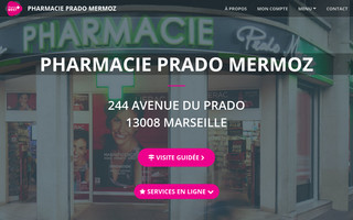 pharmacie-prado-mermoz.fr website preview