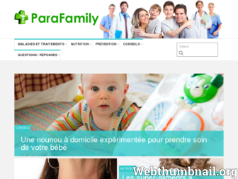 parafamily.fr website preview