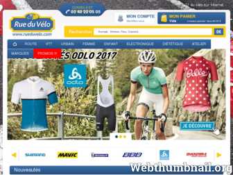 rueduvelo.com website preview