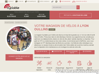 lyon-oullins.cyclable.com website preview