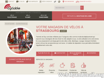 strasbourg.cyclable.com website preview