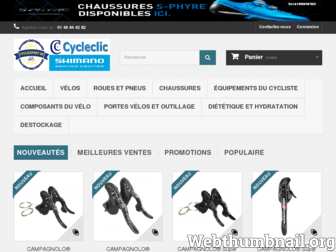 cycleclic.com website preview