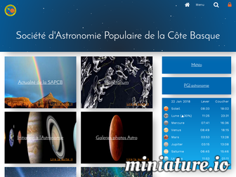 astrobasque.com website preview