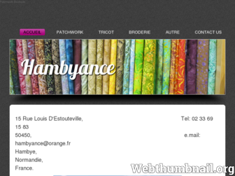 hambyance.com website preview