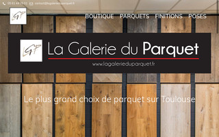 lagalerieduparquet.fr website preview