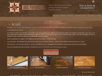 ads-parquets.fr website preview