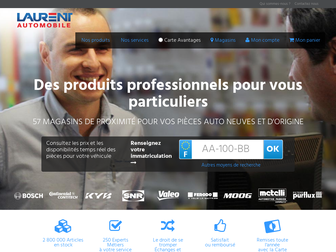 laurent-automobile.fr website preview