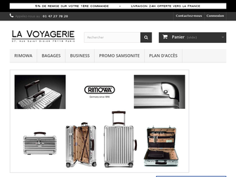 lavoyagerie-paris.fr website preview