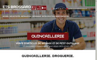 quincaillerie-brossard-79.com website preview