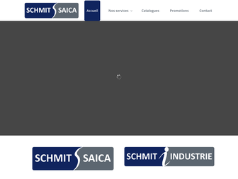 schmit-saica.fr website preview