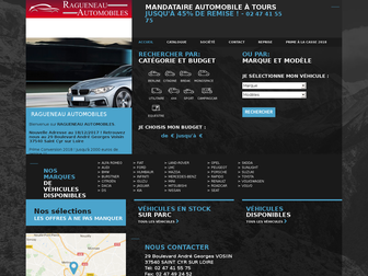 ragueneau-automobiles.fr website preview