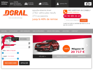 doral-automobiles.com website preview