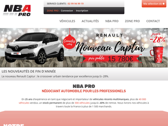 nba-pro.com website preview