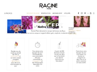 racine-paris.fr website preview