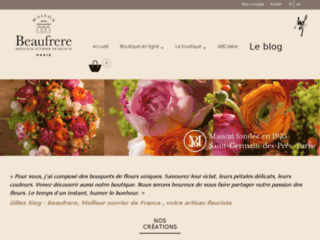 maisonbeaufrere.fr website preview