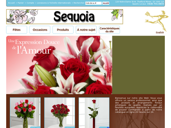 sequoiafleuriste.com website preview