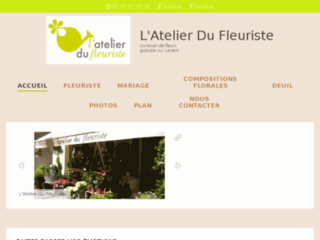 latelier-fleuriste-lorient.fr website preview