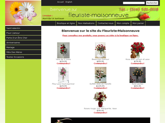 fleuriste-maisonneuve.com website preview