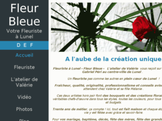 fleur-bleue-composition-34.com website preview