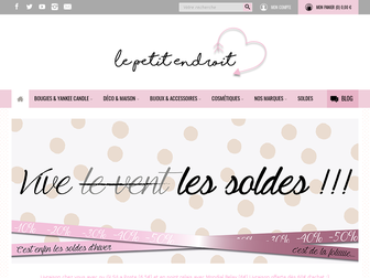 lepetitendroit.fr website preview