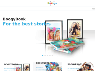 boogybook.com website preview