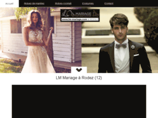 lm-mariage.com website preview