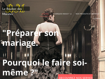 leboudoirdesmariees.fr website preview