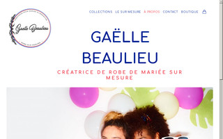 gaellebeaulieu.fr website preview