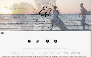 emmanuellegervy.fr website preview