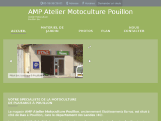 atelier-motoculture-pouillon.fr website preview
