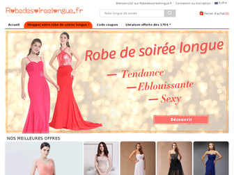 robedesoireelongue.fr website preview