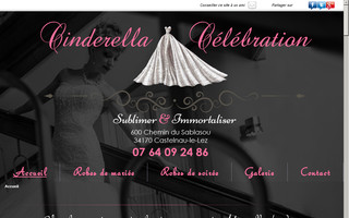 cinderellacelebration.com website preview