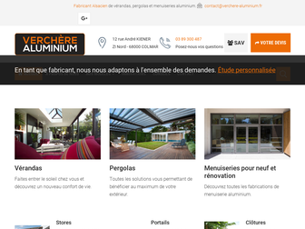 verchere-aluminium.fr website preview