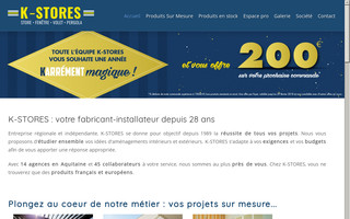 k-stores.fr website preview
