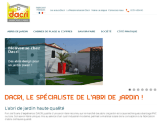 dacri.fr website preview