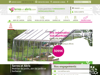 serres-et-abris.com website preview