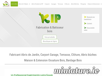 kip.fr website preview