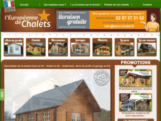 euro-chalet.fr website preview