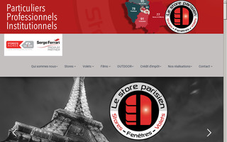 lestoreparisien.fr website preview