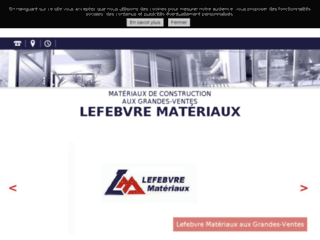 lefebvre-materiaux-construction.fr website preview